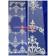 2017 high quality cheap white fabrics lace for wedding dress